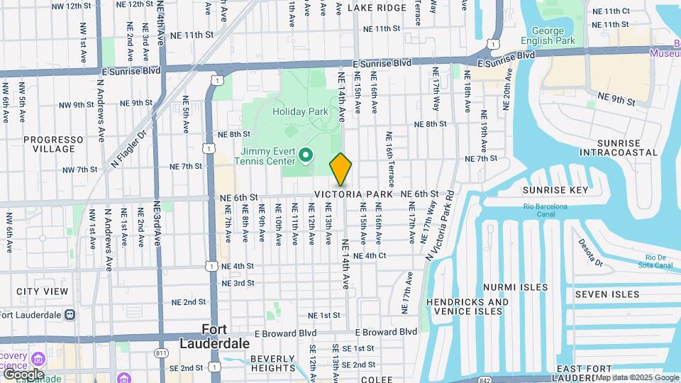 1317 NE 6th St Map and Location Details
