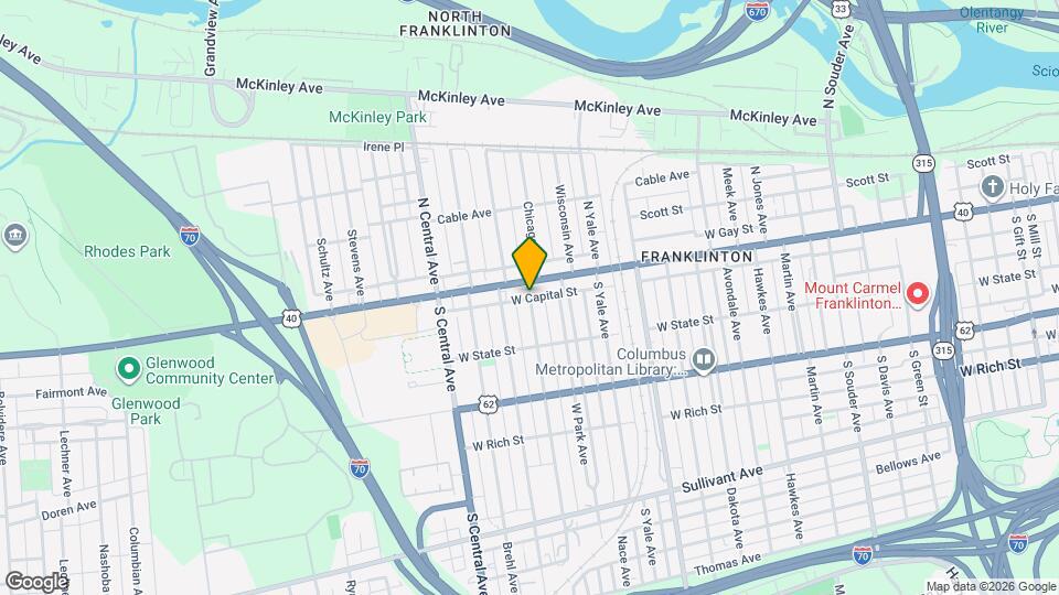 24 S Princeton Ave Map and Location Details