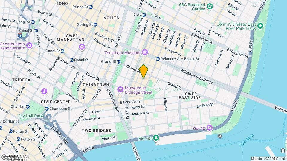 40 Ludlow St Map and Location Details