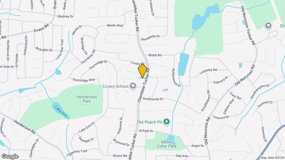 4679 Chamblee Tucker Rd Map and Location Details