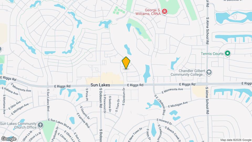 9746 E Coopers Hawk Dr Map and Location Details