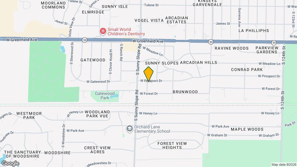 1704 S Berlin Ave Map and Location Details