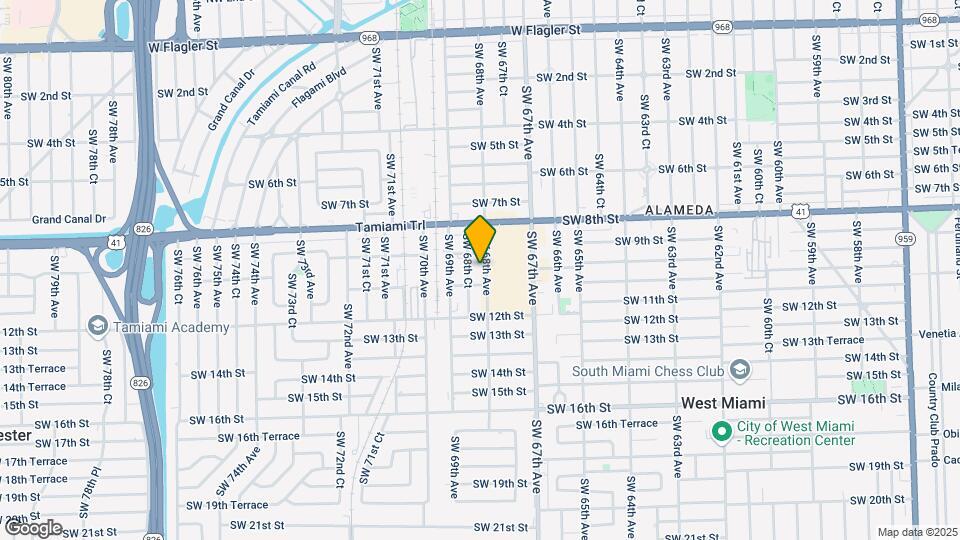 936 SW 68th Ave Map and Location Details