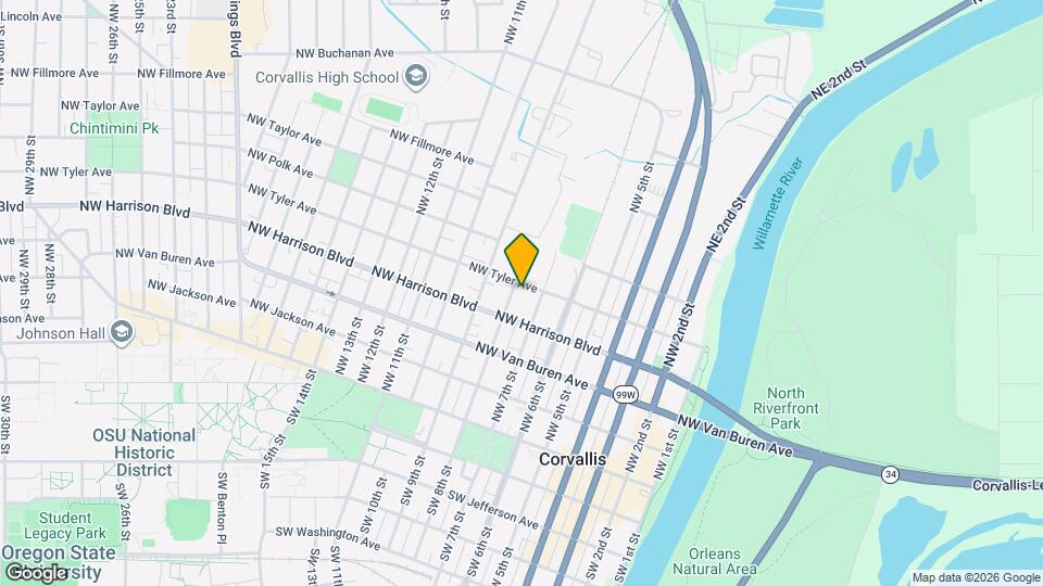 433 NW 8th St Map and Location Details