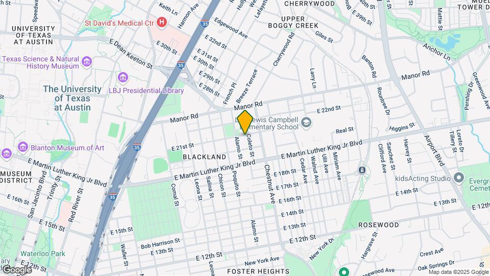 2107 E 21st St Map and Location Details