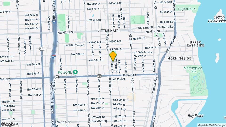5603 NE Miami Ct Map and Location Details