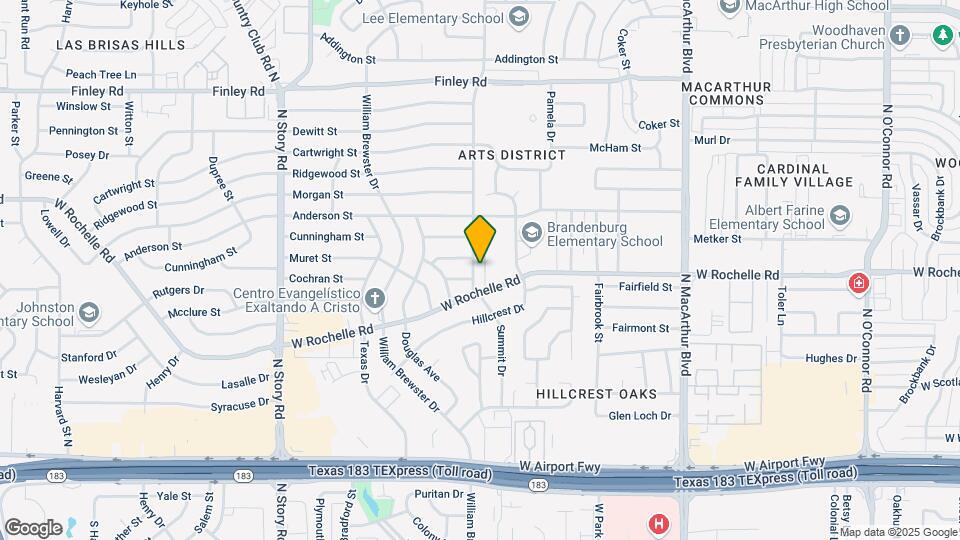 2714 Stafford St Map and Location Details