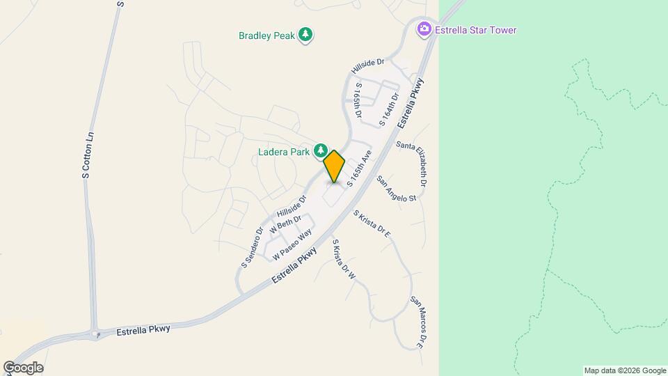 8835 S 166th Ave Map and Location Details