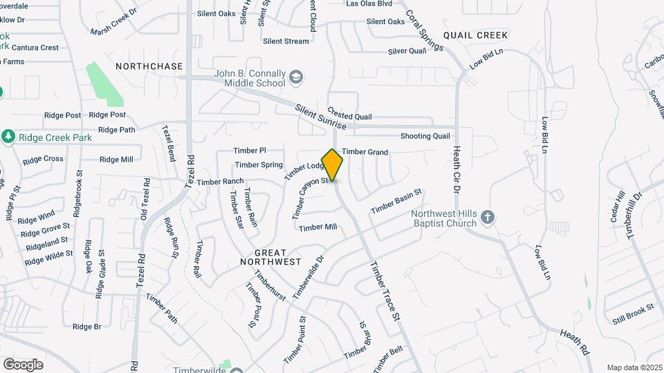 5523 Timber Trace St Map and Location Details