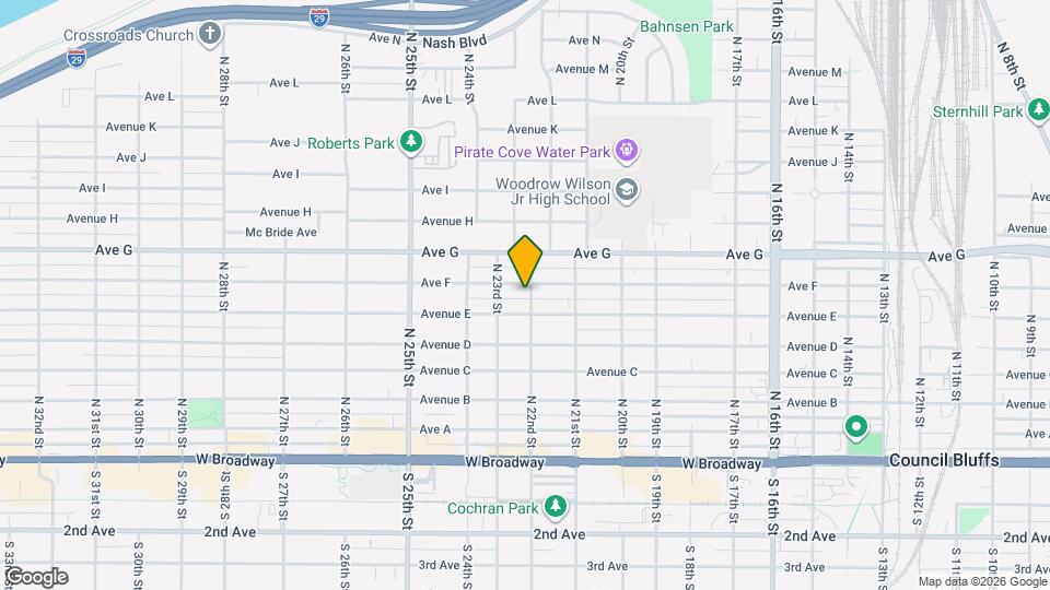 508 N 22nd St Map and Location Details