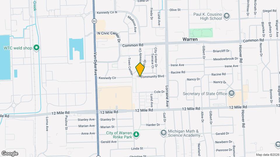 8457 Towne Center Cir Map and Location Details