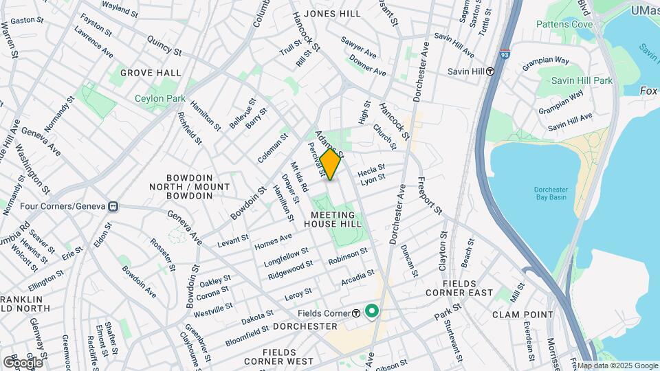 52 Percival St, Unit #1, Map and Location Details