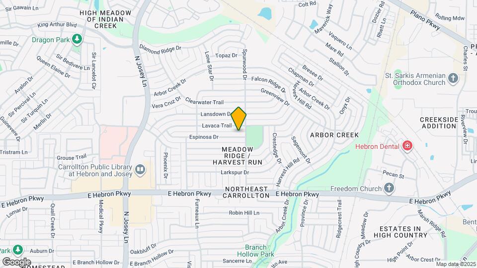 2033 Espinosa Dr Map and Location Details