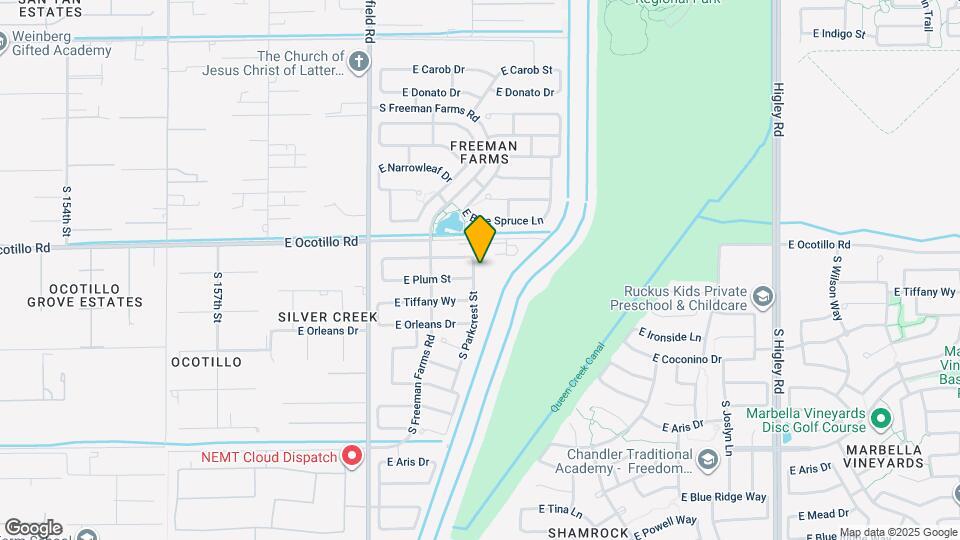 5659 S Parkcrest St Map and Location Details