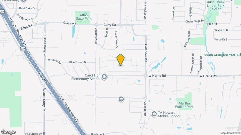 2820 Long Slope Rd Map and Location Details