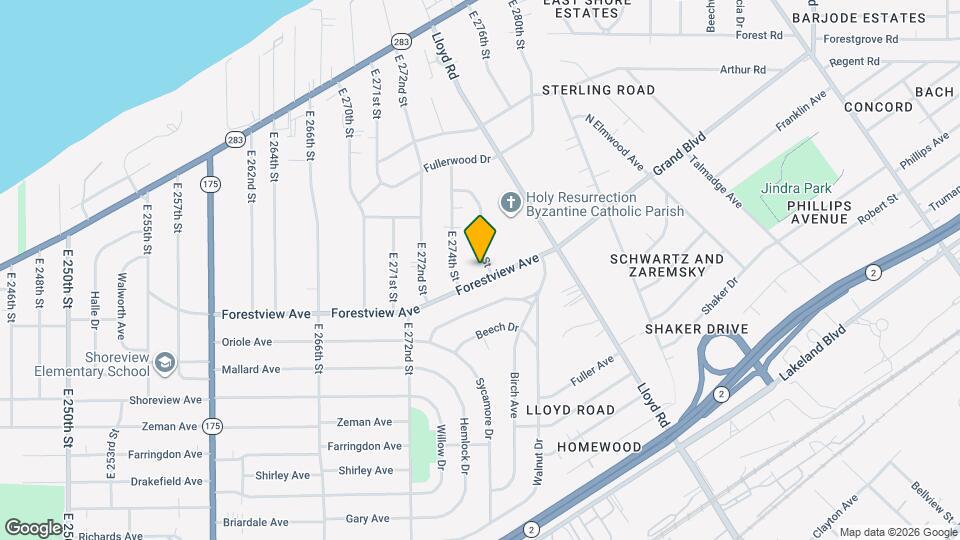 27471 Forestview Ave Mapa y Detalles de la Ubicación