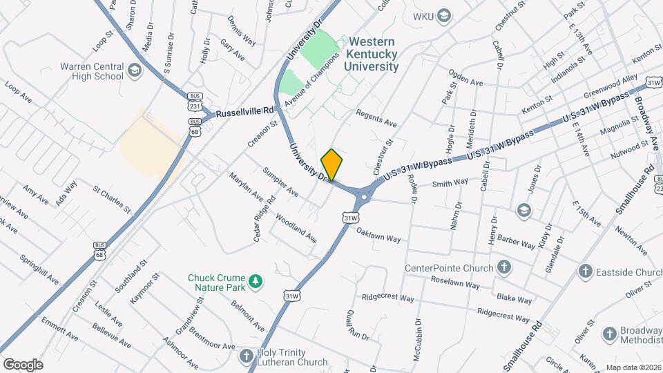 509 University Dr Map and Location Details