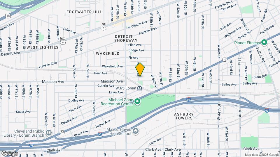 6014 Madison Ave Map and Location Details