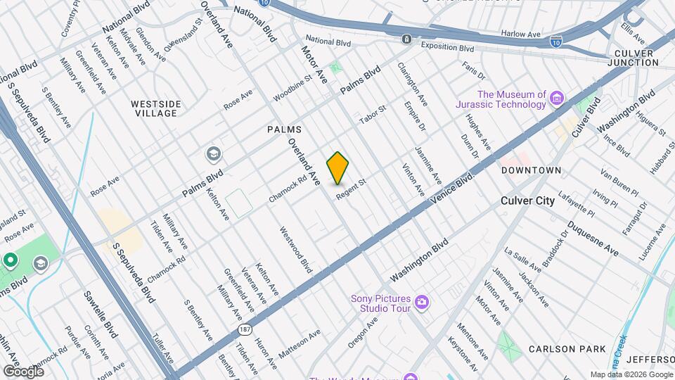 3675 Keystone Ave Map and Location Details