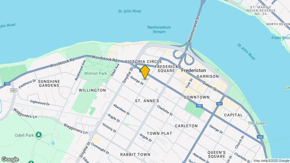 185 Northumberland St Map and Location Details