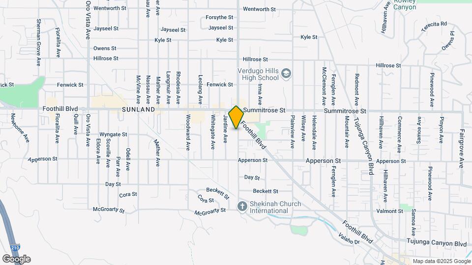 10407 Mount Gleason Ave Mapa y Detalles de la Ubicación