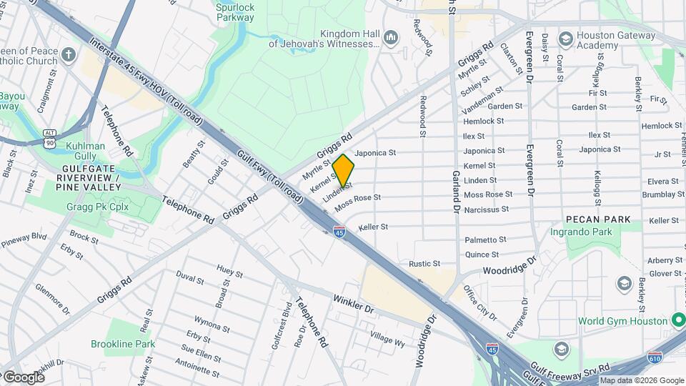 6526 Linden St Map and Location Details