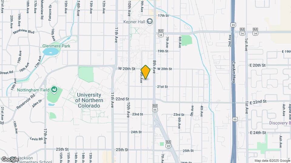 2036 9th Ave Map and Location Details