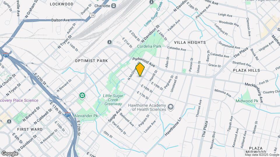 1517 Seigle Ave Map and Location Details