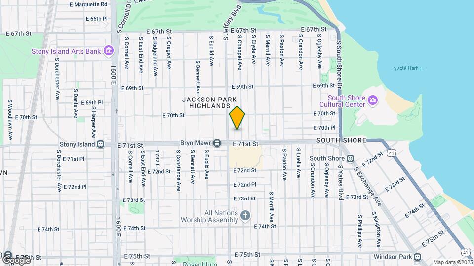 7038 S Chappel Ave Mapa y Detalles de la Ubicación