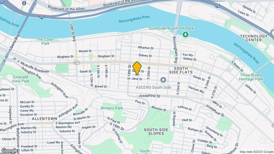 130 S 19th St Map and Location Details