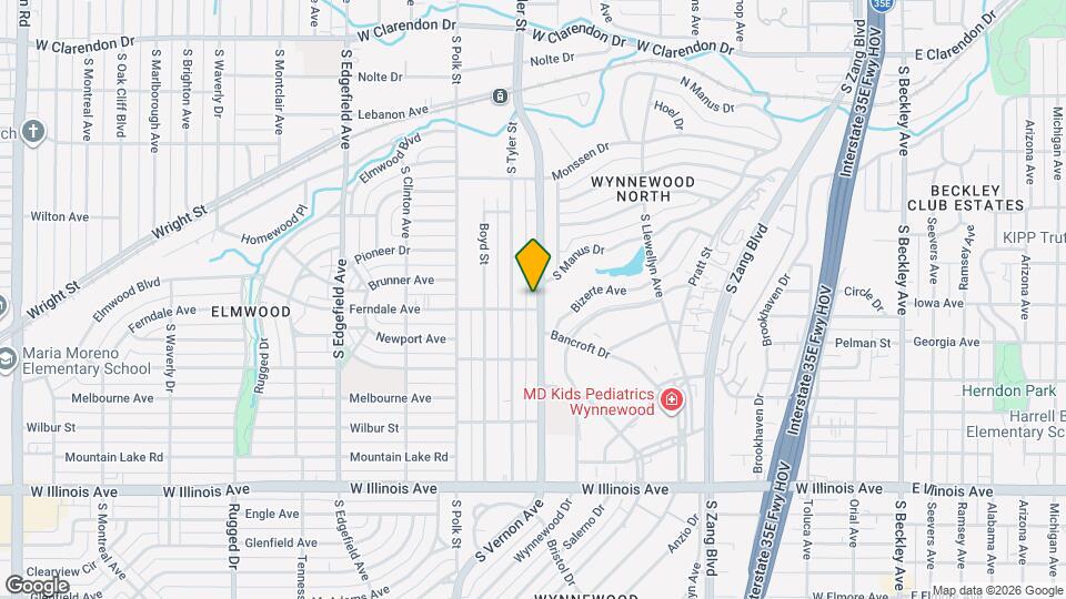 1917 S Vernon Ave Map and Location Details