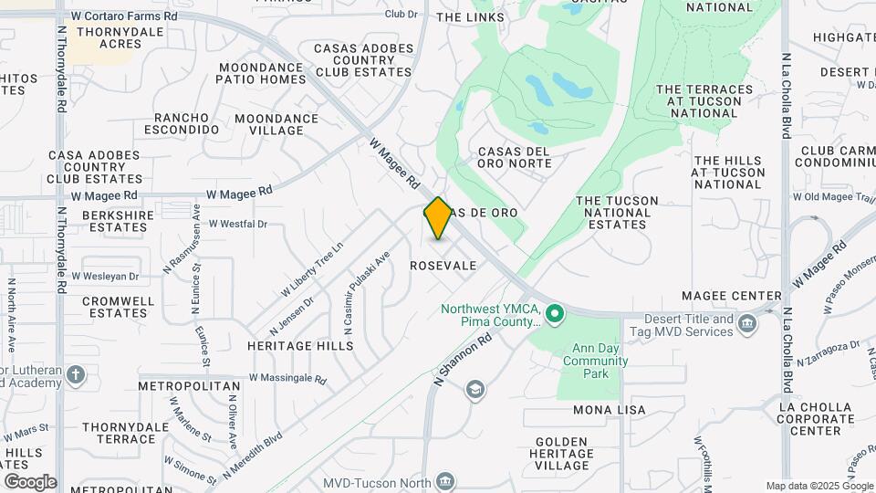 2874 W Simplicity Dr Mapa y Detalles de la Ubicación