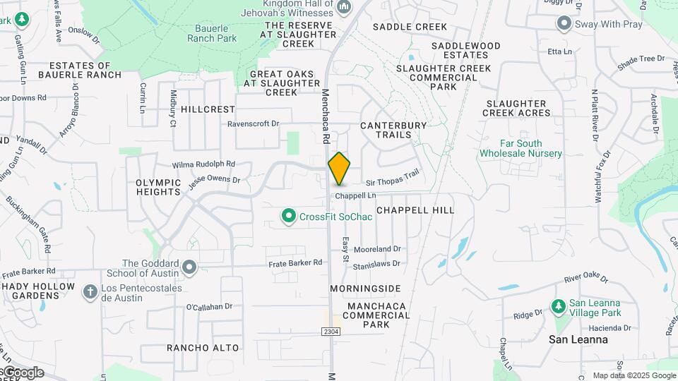 11409 Lost Maples Trail Map and Location Details