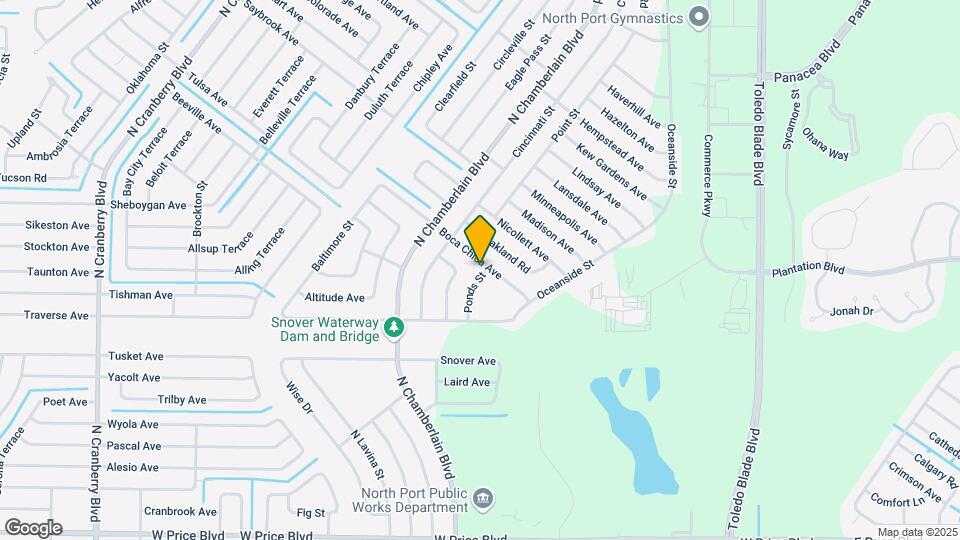 1735 Boca Chica Ave Map and Location Details