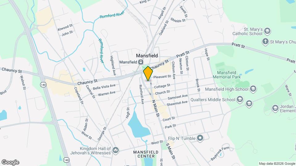 284 N Main St Map and Location Details