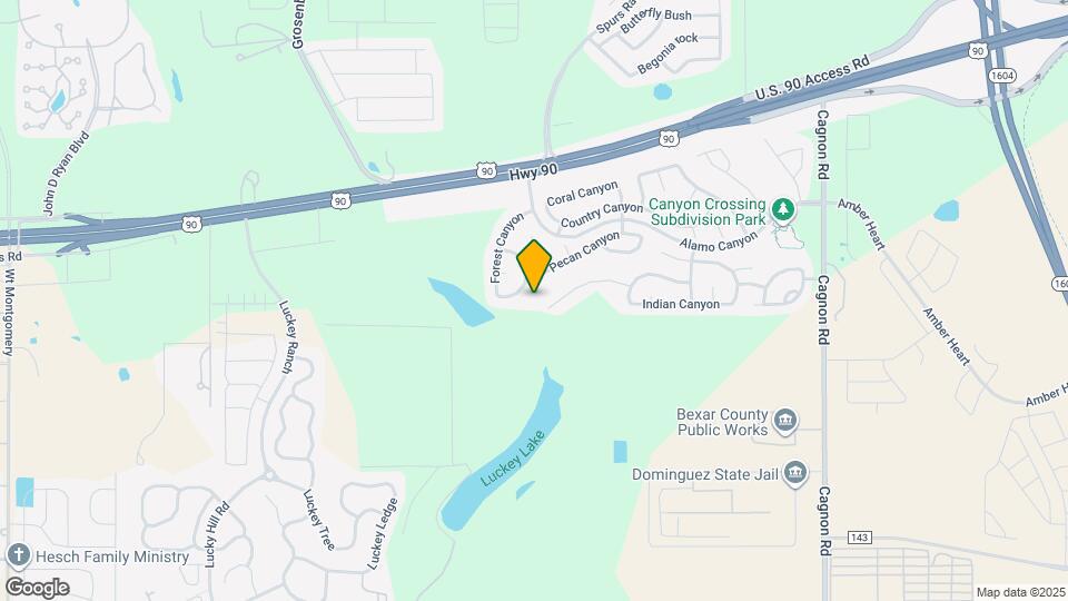 11418 Buck Canyon Map and Location Details