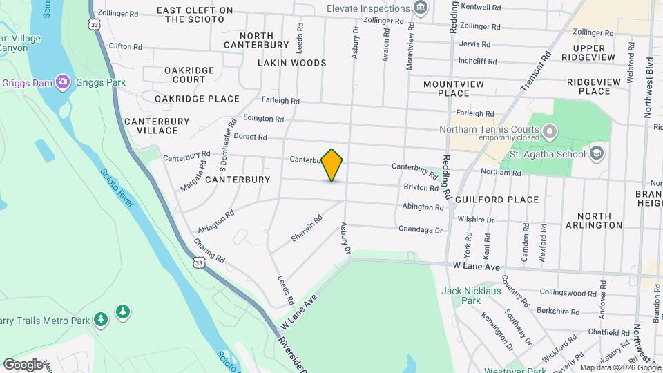 2463 Brixton Rd Map and Location Details