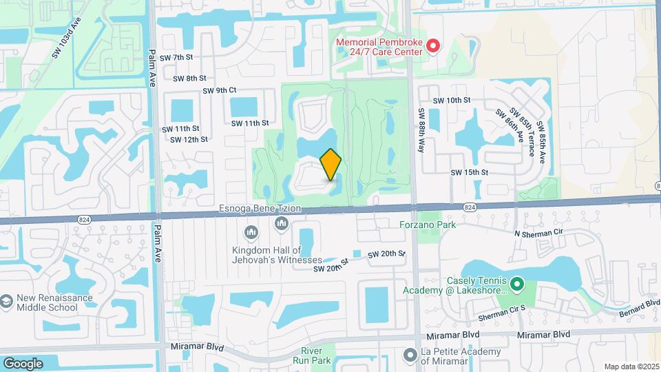 9320 S Hollybrook Lake Dr Map and Location Details