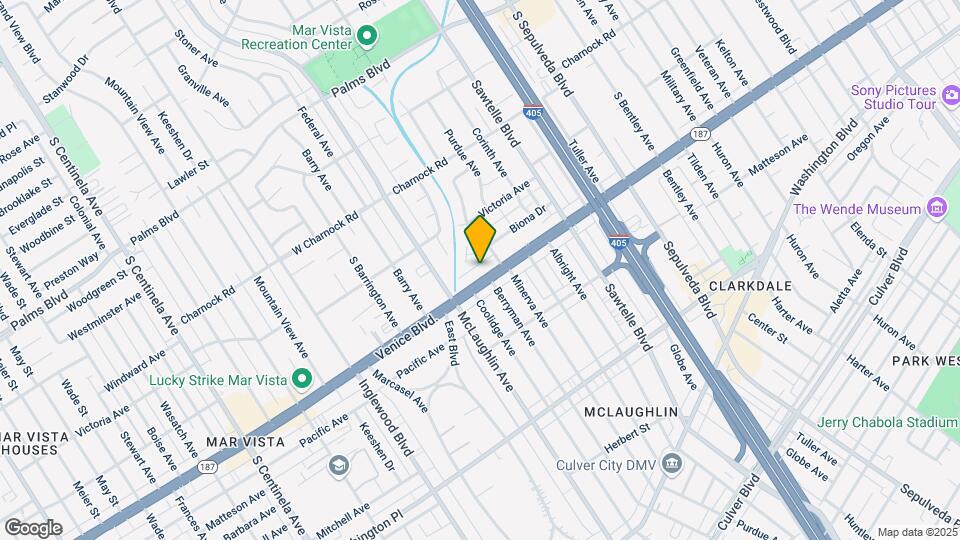 11473 Venice Blvd Mapa y Detalles de la Ubicación
