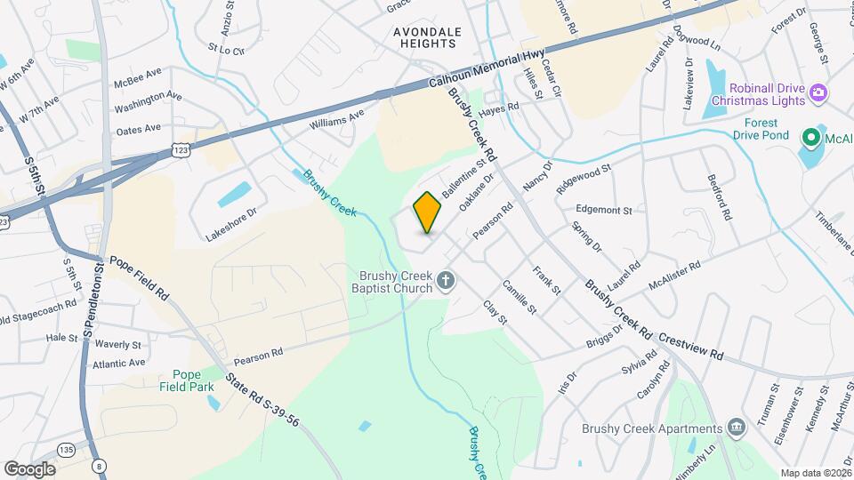 101 Brookview Cir Map and Location Details