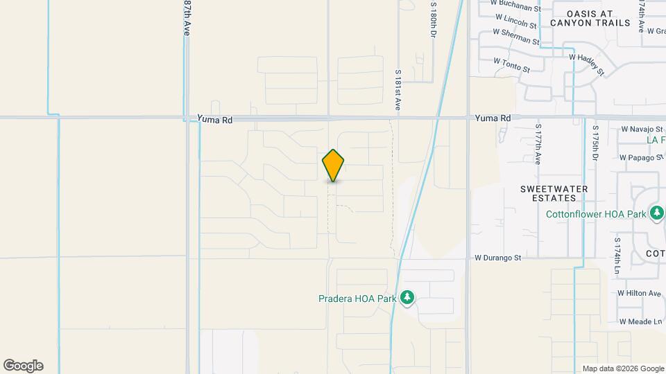 1546 S 182nd Ln Map and Location Details