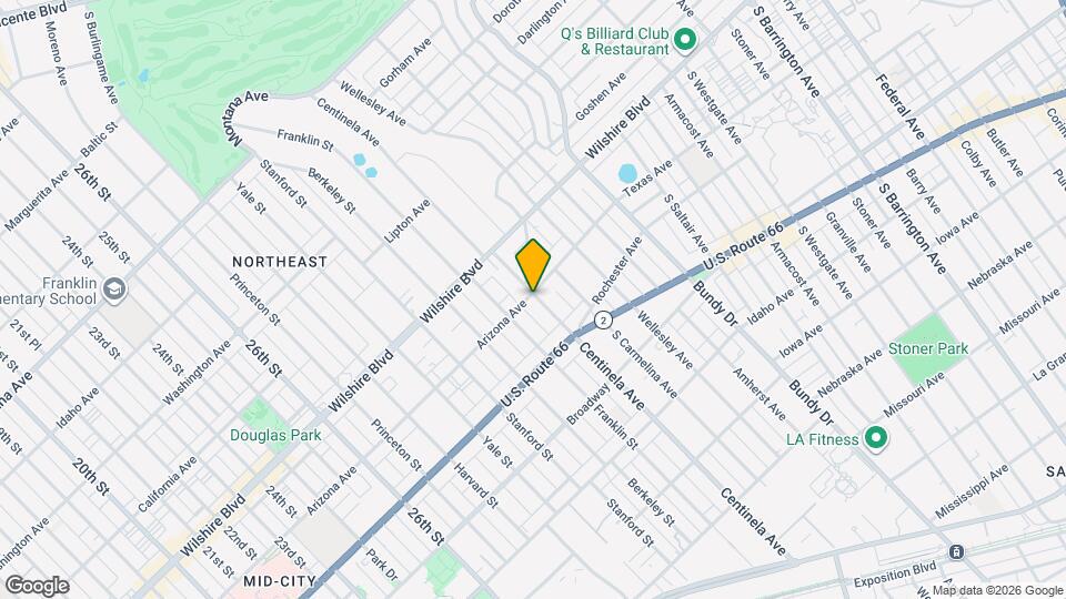 1301 Centinela Ave, Unit 1301 Centinela Ave Map and Location Details