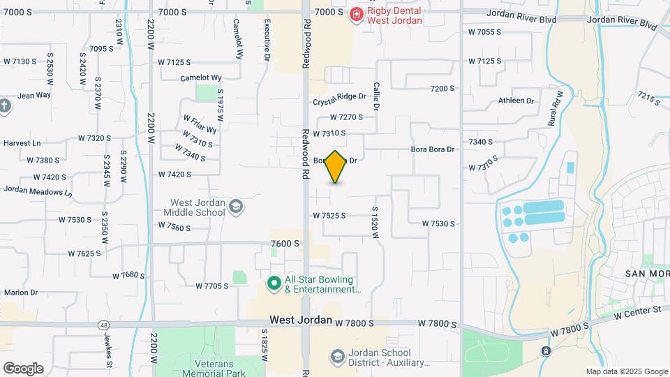 7463 S Moro Rock Ln Map and Location Details