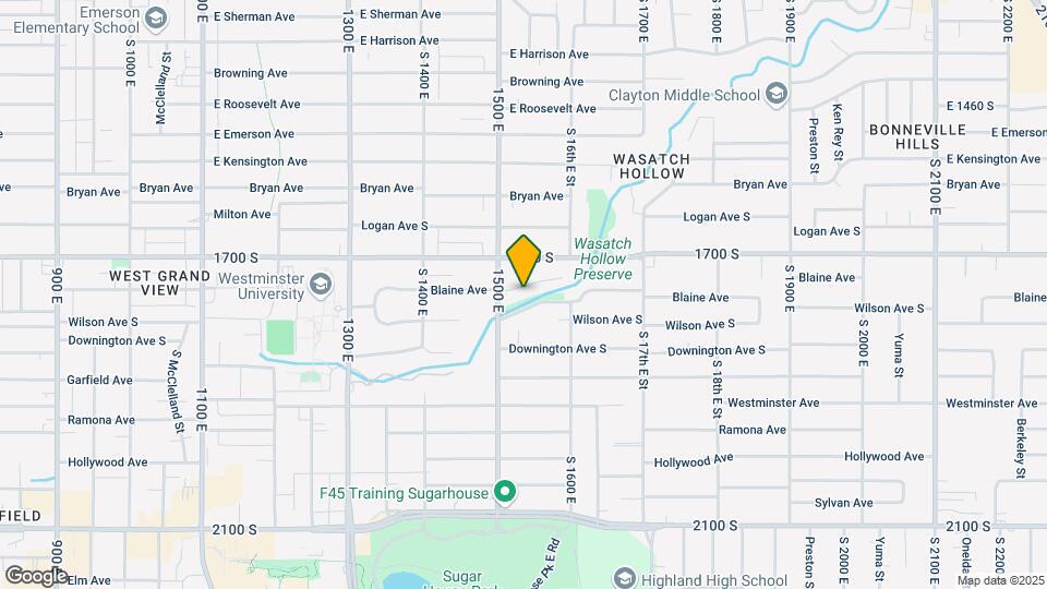 1528 E Glen Arbor St Map and Location Details