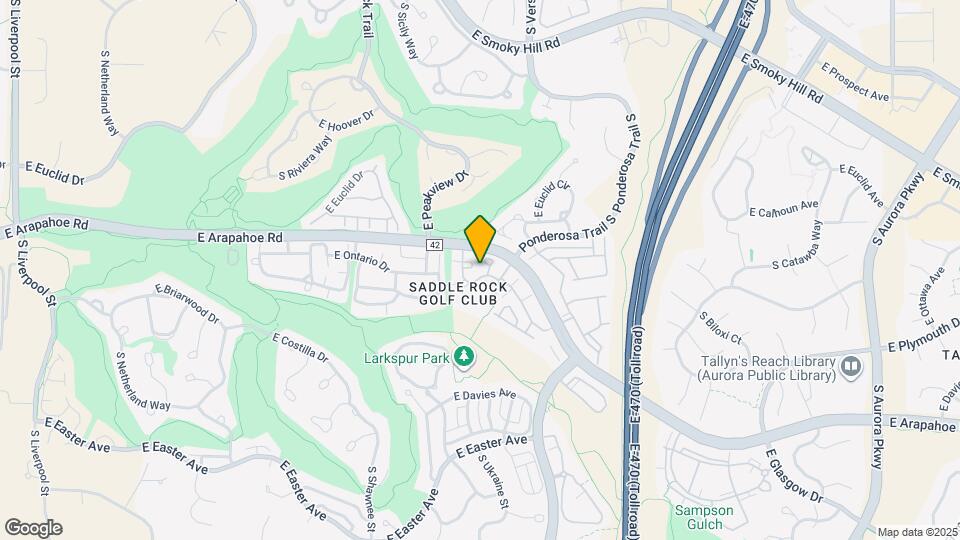 22645 E Ontario Dr Map and Location Details