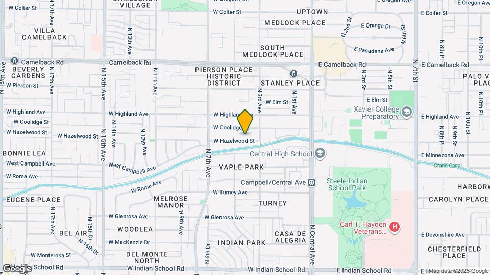 330 W Hazelwood St Map and Location Details