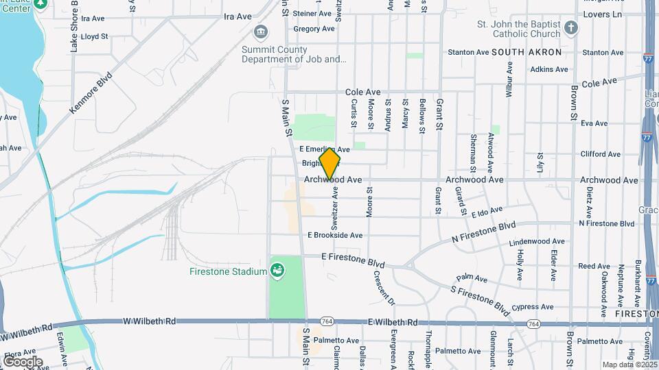 58 E Archwood Ave-Unit -3 Map and Location Details