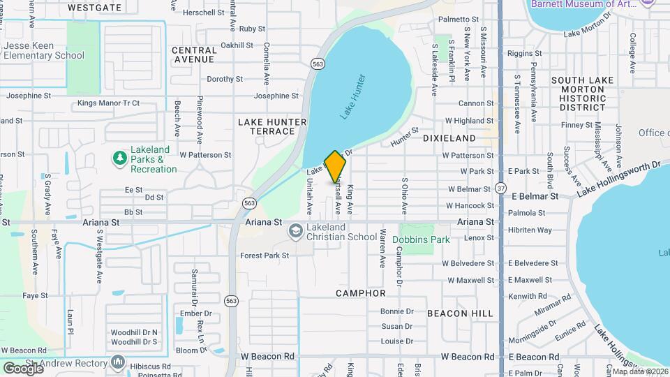 1127 Hartsell Ave, Unit Unit A Map and Location Details