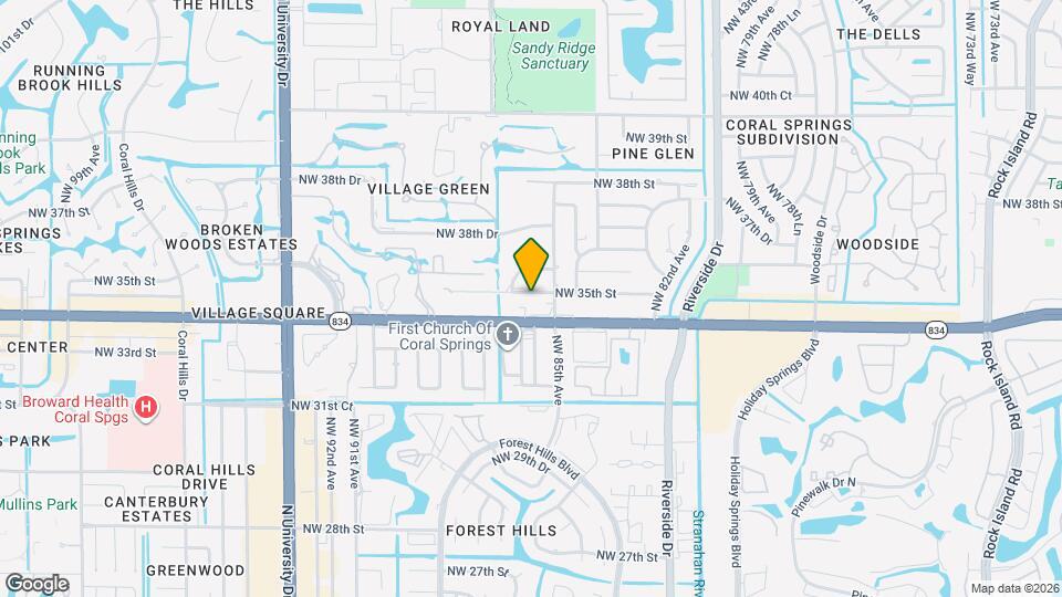 8600 NW 35th St, Unit 3 Mapa y Detalles de la Ubicación