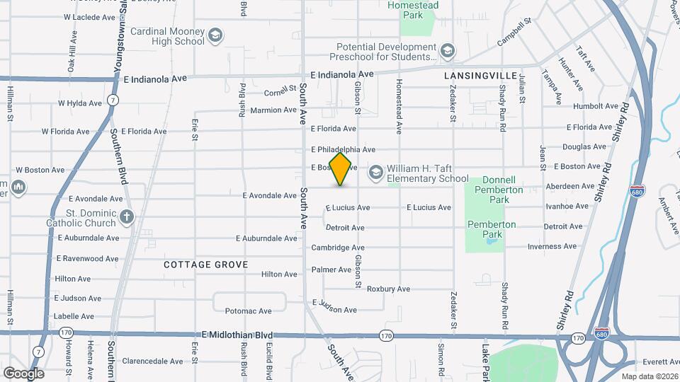 559 E Avondale Ave Map and Location Details